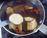 薬膳風☆大根と骨付き鶏肉シャンタン煮作り方5写真