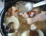 薬膳風☆大根と骨付き鶏肉シャンタン煮作り方7写真
