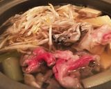 しゃぶしゃぶ的な鍋にパクチーのたれ☆作り方5写真