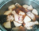 簡単☆大根と手羽元の煮物　ヘルシー‼作り方1写真