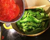 モロッコインゲンの冷菜（トルコ）作り方3写真