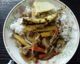 血管プラークダイエット食578（鰯汁丼）作り方4写真