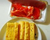 【翌日変身】彩り海鮮丼→サラダ丼作り方1写真