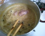 白菜と鶏むね肉の コーンクリームスープ♪作り方8写真