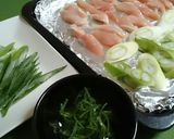 鶏胸肉と白葱・エリンギのスープ作り方2写真