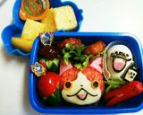 シバニャンとウィスパーのキャラ弁作り方3写真