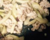 セロリと豚肉作り方3写真