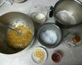 ココアクッキーとマカデミアのバナナケーキ作り方1写真