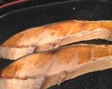 鮭とハマグリの炊き込みご飯〜いくら添え〜作り方2写真