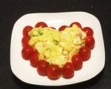 枝豆入りハートのポテトサラダ作り方8写真