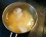 チンゲン菜 豆腐とシラタキの中華スープ作り方2写真