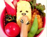 キャラ弁☆ぐでたま ウィンナーだっこ♪♪作り方9写真