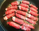 糖質制限♪ジューシー肉巻き作り方8写真