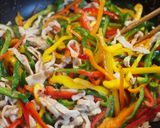 カラフルおかず「五色肉絲」作り方5写真