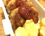 冷めても美味しい豆腐ハンバーグお弁当用！作り方7写真