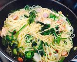 ペペロンチーノ風シャンタンスープパスタ作り方7写真
