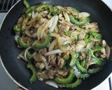 ゴーヤと豚肉の甘味噌炒め♪作り方8写真