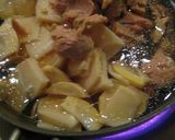 タケノコとツナの節つゆあんパスタ♪作り方2写真