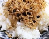朝食お弁当に ジャコと山椒の柔らか煮作り方3写真