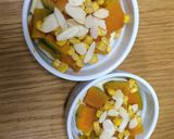 かぼちゃとコーンであったかココットカマン作り方3写真