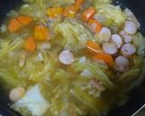 ポトフ　リメイク【スープパスタ】トマト味作り方1写真