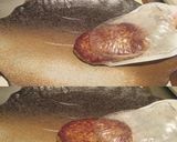 手作りカレーソースでポテトとハンバーグ！作り方8写真