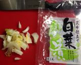オリーブオイルと漬物あえるだけ！絶品素麺作り方3写真
