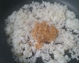 なめ茸とみぞれ汁のスープチャーハン作り方2写真