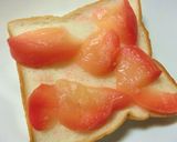 りんごと胡桃と粉チのハニートースト作り方4写真