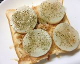 juicy大根のおかか＊ハーブ塩トースト作り方4写真