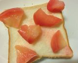ﾚﾝﾁﾝ❢りんご×Wチーズのトースト作り方4写真