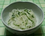 大根と大葉の❇1分❇もみ漬け作り方6写真