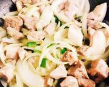 煮込まない 炒めカレー丼作り方3写真