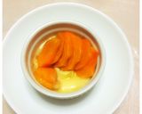 柿とメープルシロップのココットカマン作り方3写真
