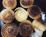 ドレッシングで！焼き玉ネギときのこソース作り方3写真