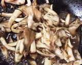 ドレッシングで！焼き玉ネギときのこソース作り方4写真