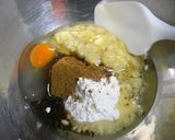 超簡単♪しっとり♪バナナと黒糖のケーキ♪作り方3写真