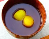 口当たりなめらか◎乾燥あんのおしるこ作り方4写真