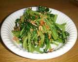居酒屋気分♪かぶの葉っぱのごま和え作り方4写真