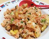 明太マヨ炒飯作り方4写真
