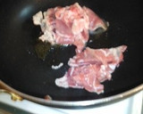 小松菜と豚肉のオイスター炒め♪作り方3写真