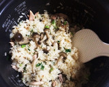 だしの素で簡単に♪秋鮭の炊き込みご飯作り方5写真
