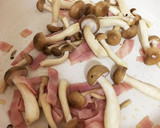 ほうれん草としめじの中華炒め作り方1写真