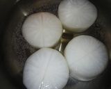 大根のコンソメ煮♪舞茸クリームソース作り方2写真