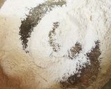 メロンパンみたいなちんすこう（白・黒）作り方1写真