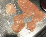 簡単タイ料理鶏胸肉パクチー&スイートチリ作り方1写真