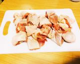 簡単♪カリカリ！鶏肉の甘辛ダレ炒め☆作り方1写真