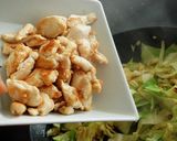 やわらか鶏ささみとキャベツの甘辛炒め作り方5写真