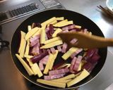 さつまいもとベーコンの甘辛バター作り方3写真