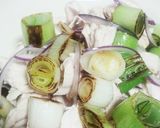 簡単！ささみと焼きネギのポン酢和え作り方5写真
